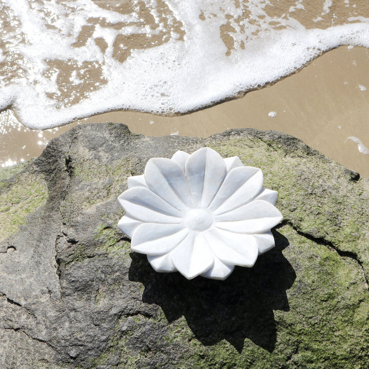 'Petal' Marble Plate