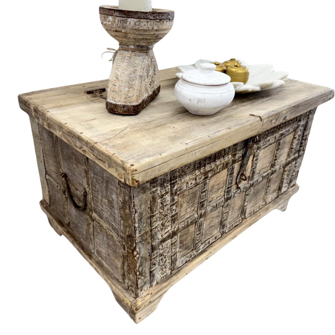 'Reya' Vintage Indian Storage Chest