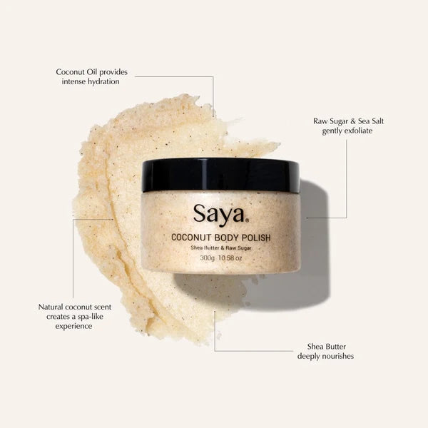Coconut Body Polish - Saya