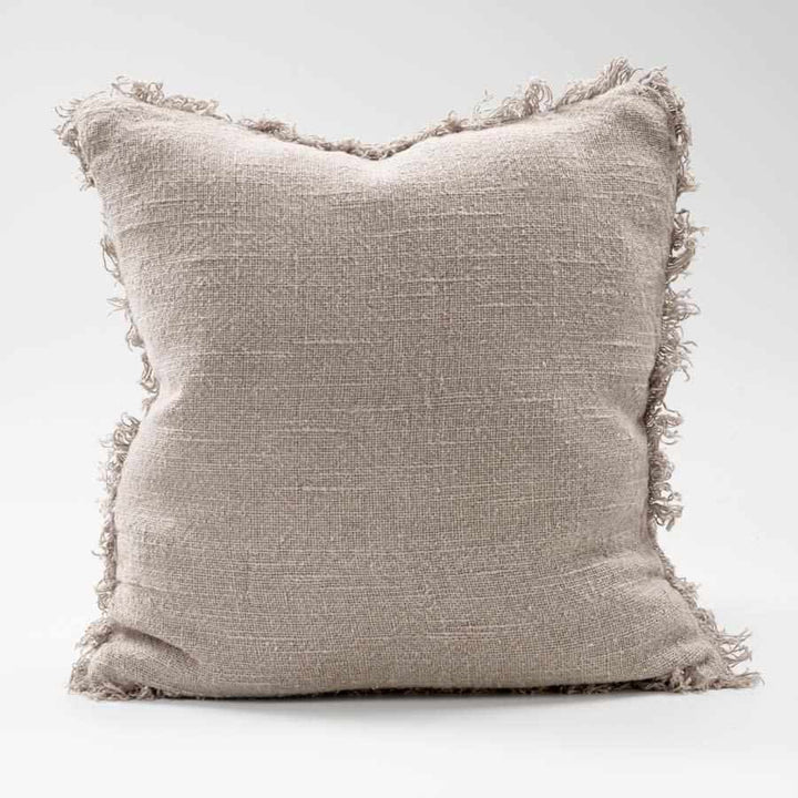 Bedouin Linen Cushion - Natural