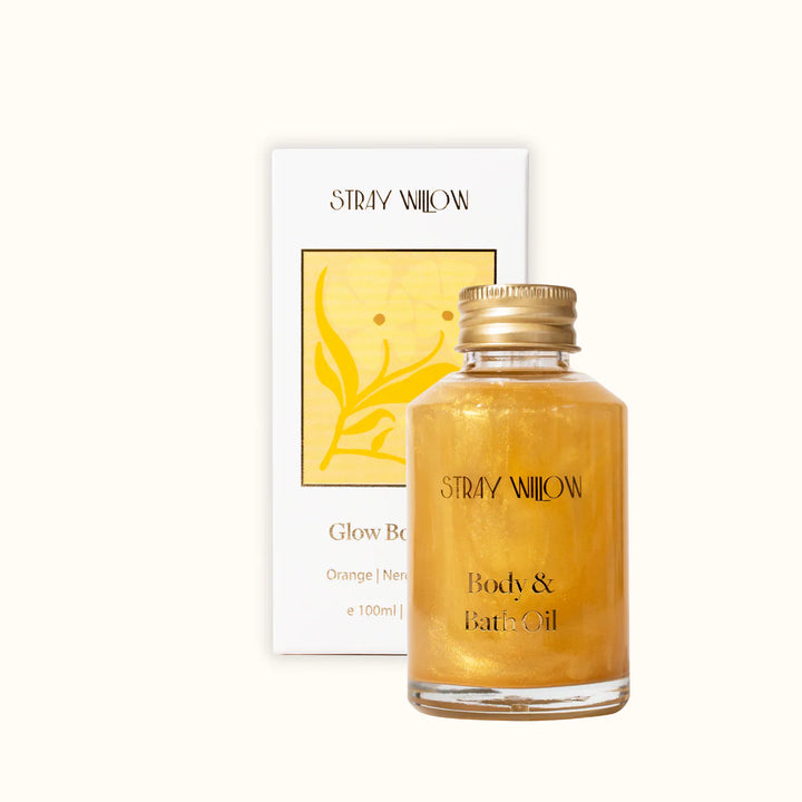 Glow Shimmer Body Oil - Stray Willow