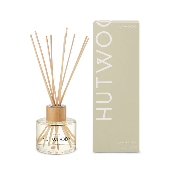 Coconut & Lime Reed Diffuser - Hutwoods