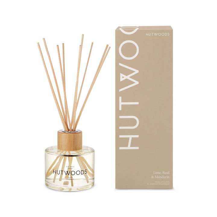 Lime, Basil & Mandarin Reed Diffuser - Hutwoods