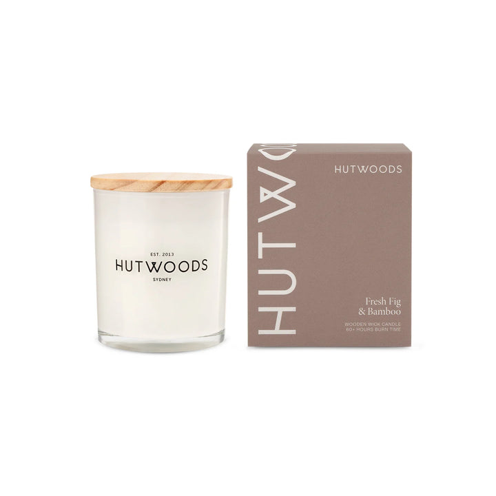 Fresh Fig & Bamboo Candle - Hutwoods