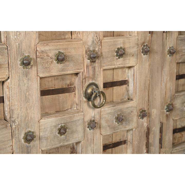'Mirai' Vintage Indian 4 Door Sideboard