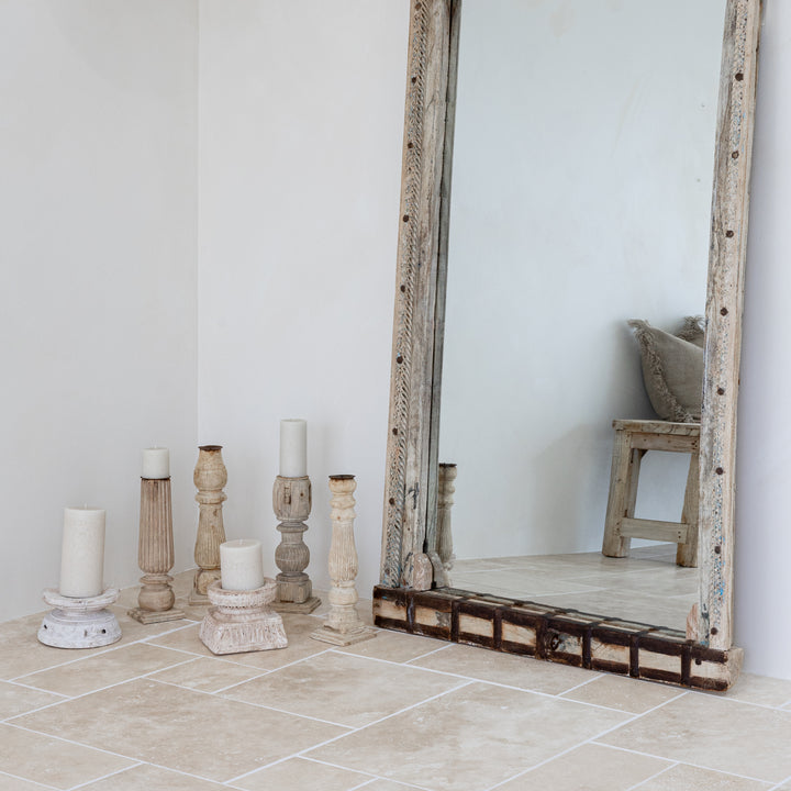 'Lahar' Vintage Indian Doorframe Mirror