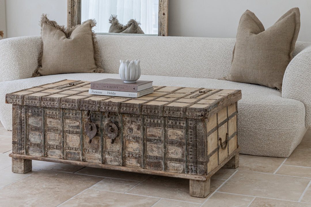 'Aarya' Vintage Indian Storage Chest