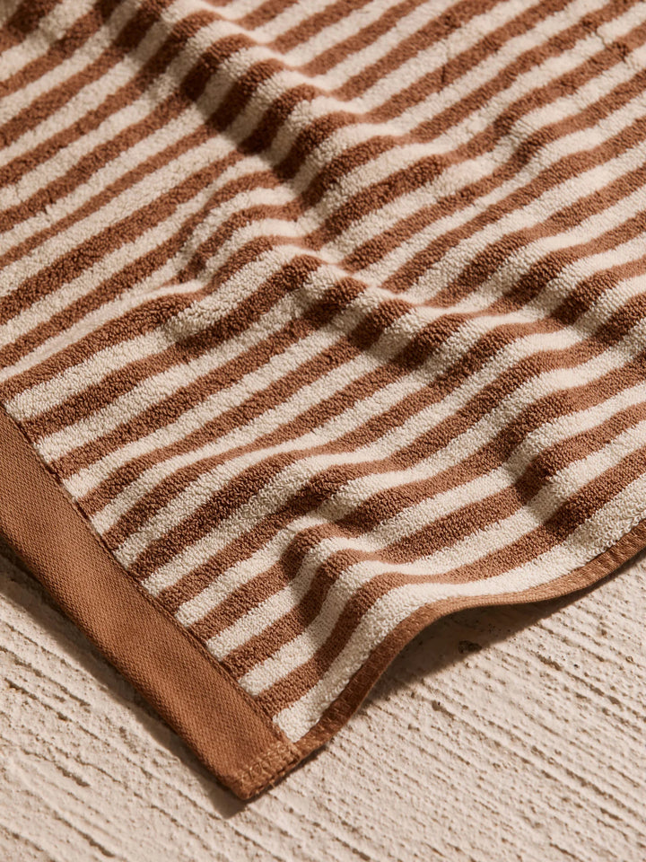 Raye Terracotta Towel Collection
