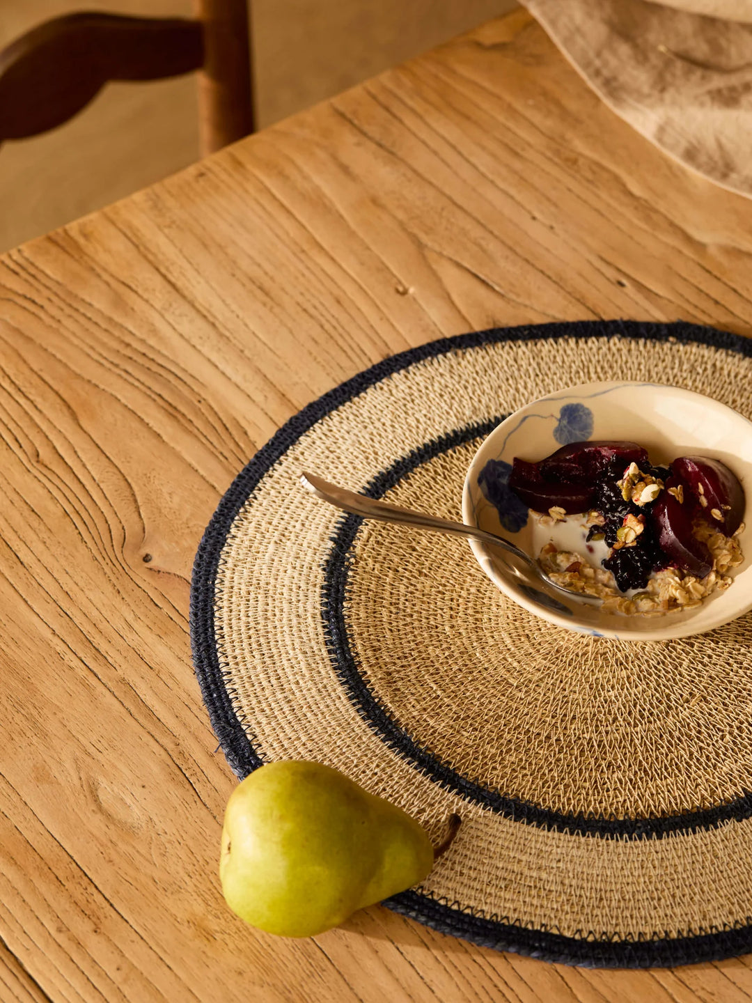 Sabine Indigo Woven Placemat - Set of 4