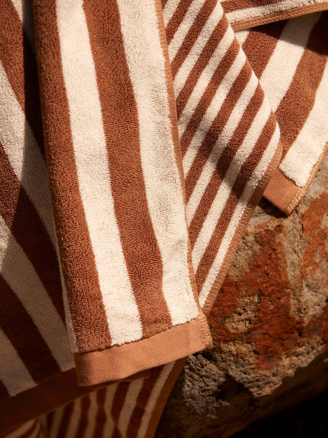 Raye Terracotta Towel Collection