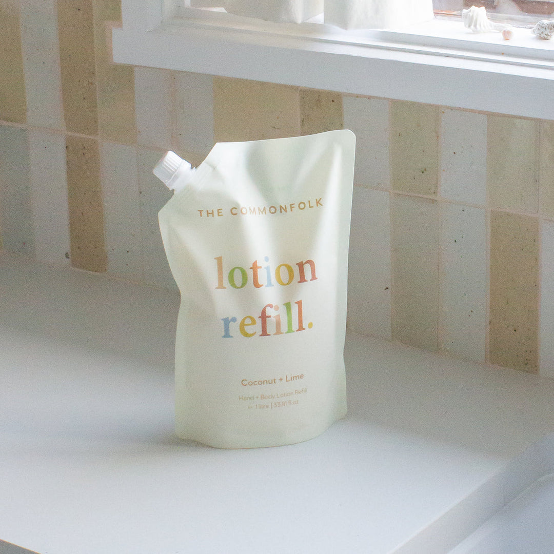 Hand + Body Lotion Refill - Mali Coconut + Lime - The Commonfolk