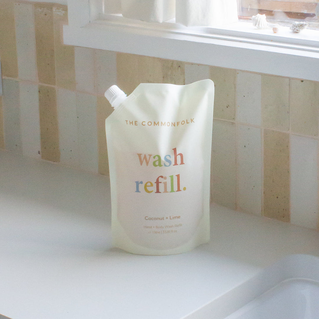 Hand + Body Wash Refill - Mali Coconut + Lime - The Commonfolk