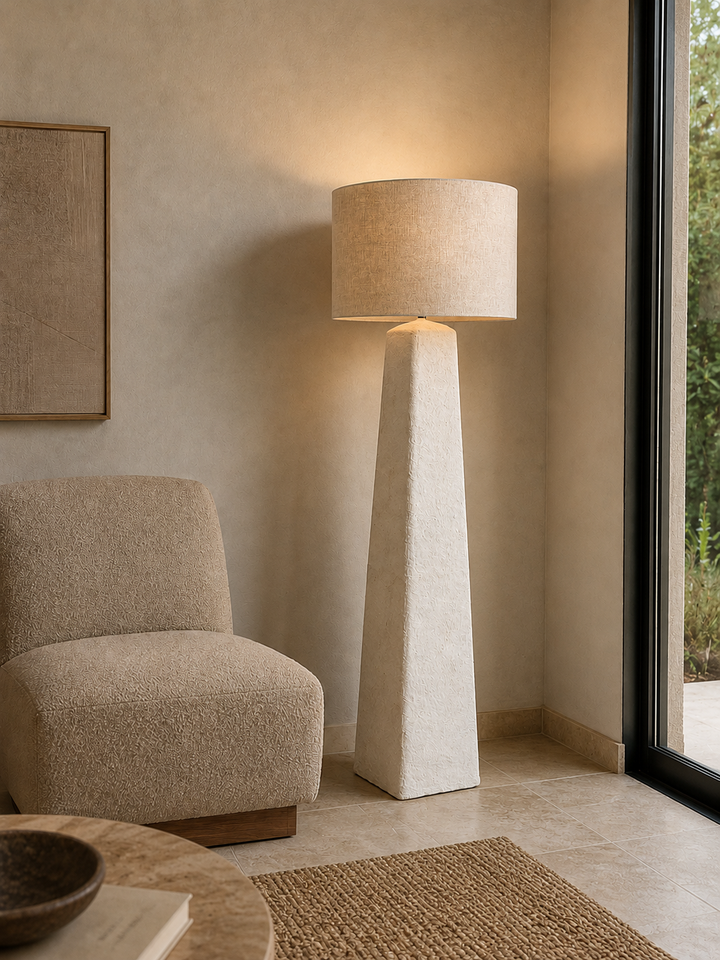 Nomi Floor Lamp - Ivory