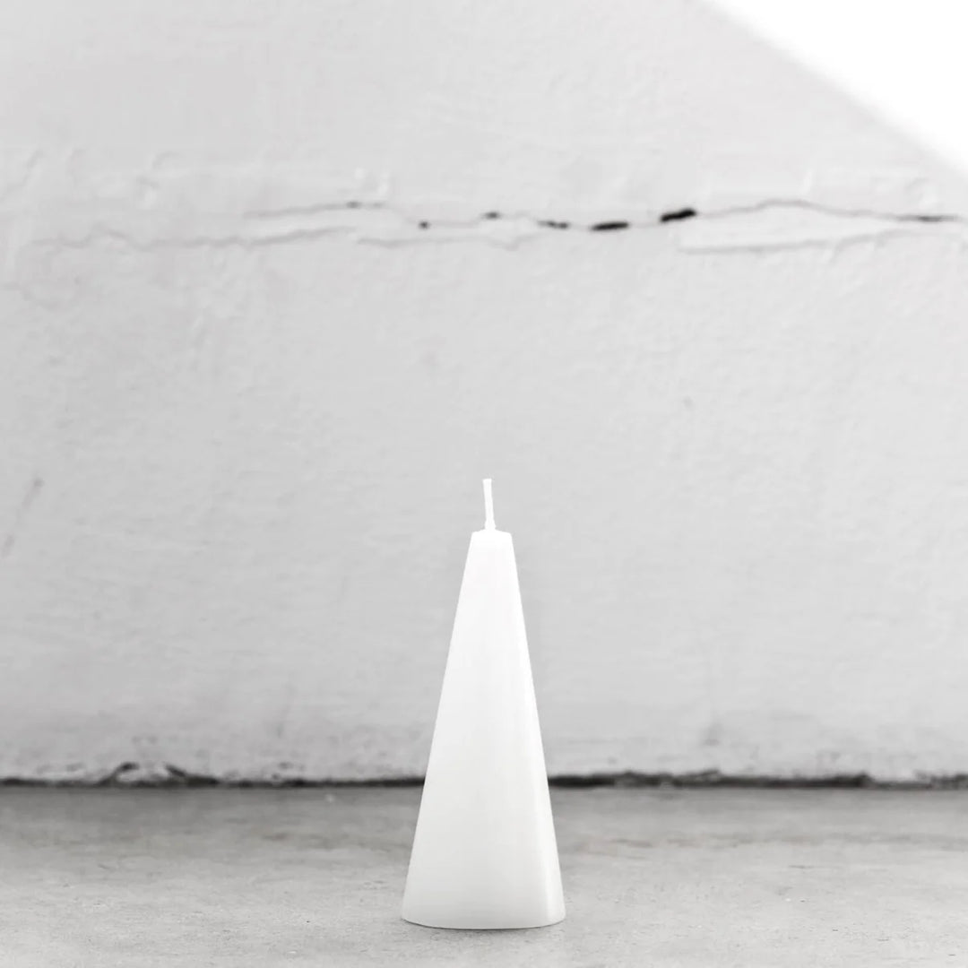 Cone Candles - White