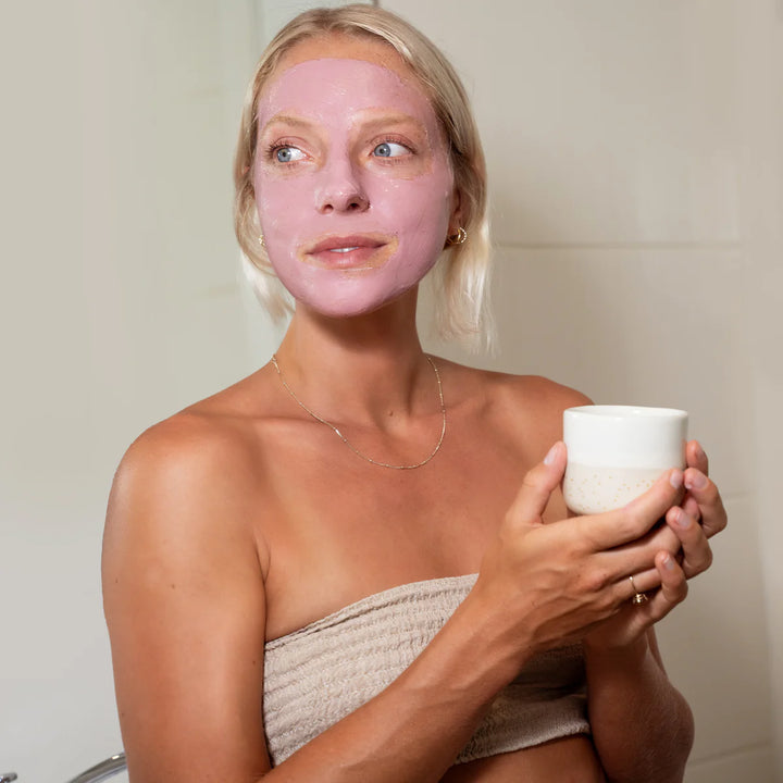 Facial Mask - Pink Vitamin C - Stray Willow