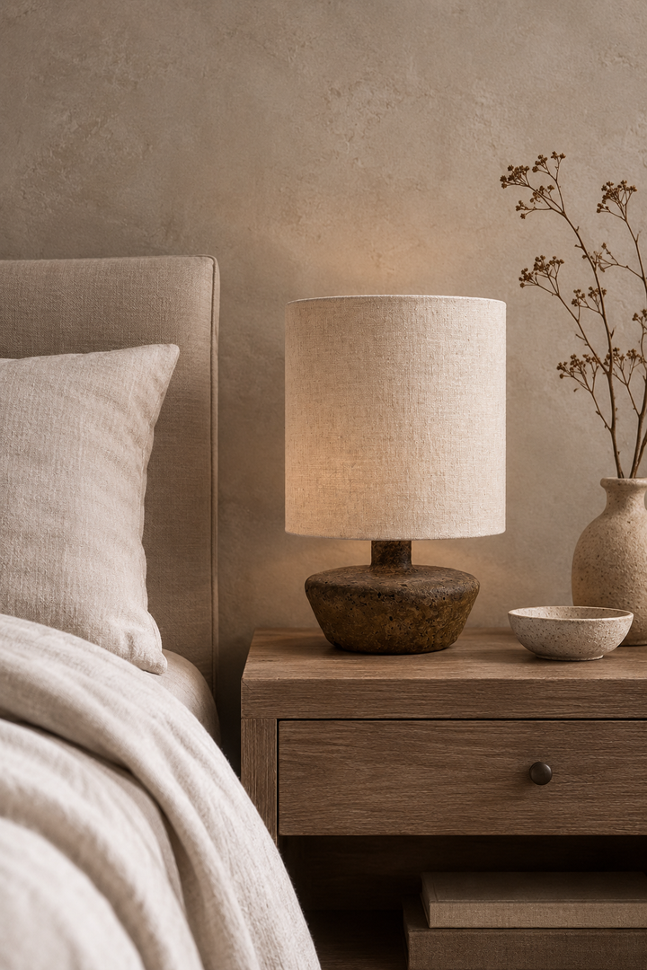 Zayen Table Lamp - Cacao