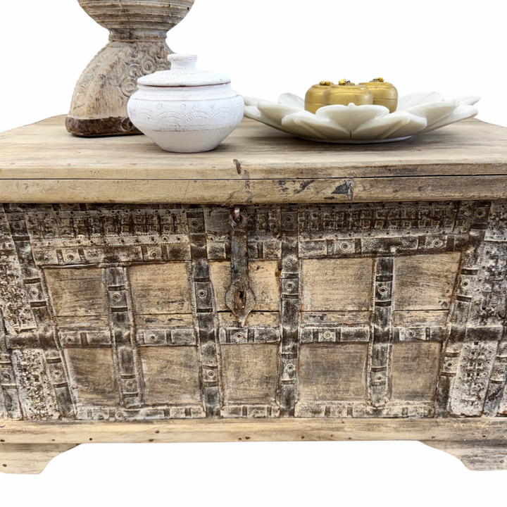 'Reya' Vintage Indian Storage Chest
