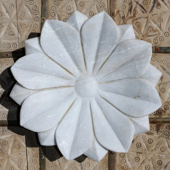 'Petal' Marble Plate