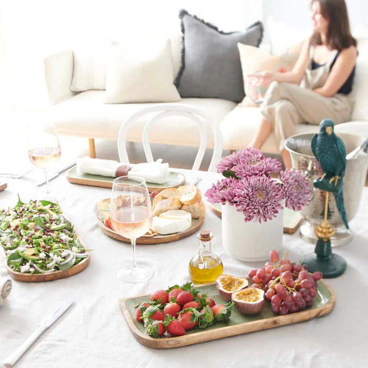 Linen Tablecloth White