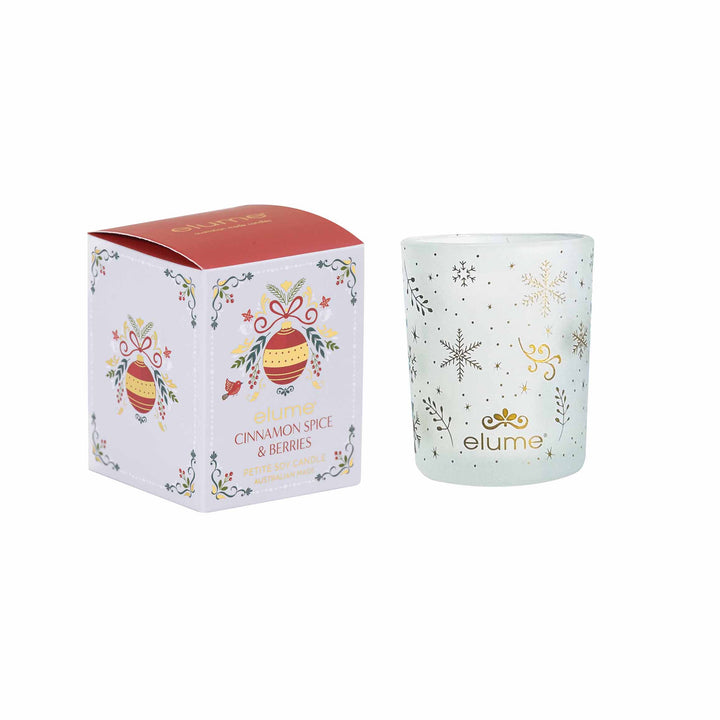 Cinnamon, Spice & Berries Petite Soy Christmas Candle