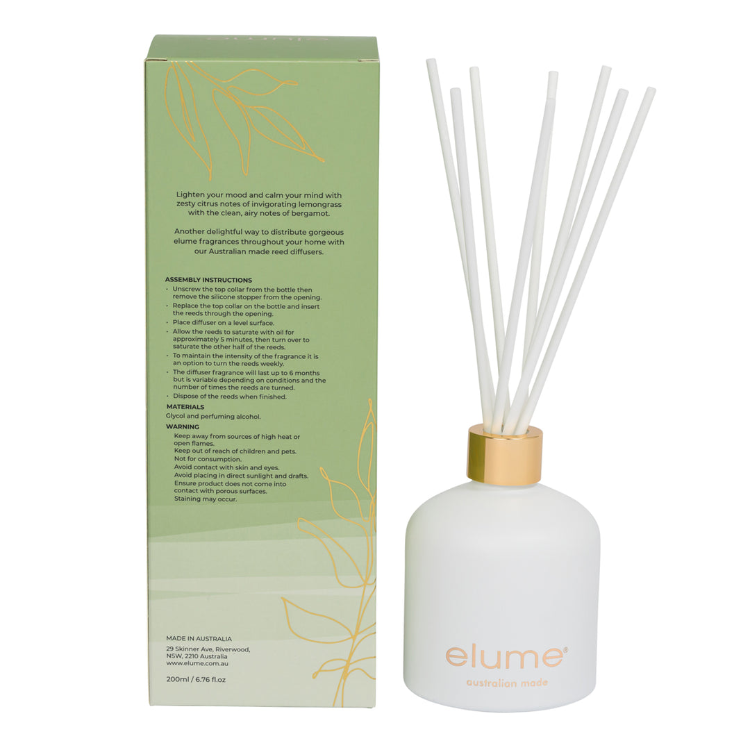 Lemongrass & Bergamot Reed Diffuser