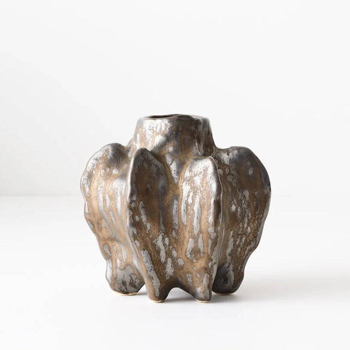 Reef Vase - Copper (13cmh x 13cmd)