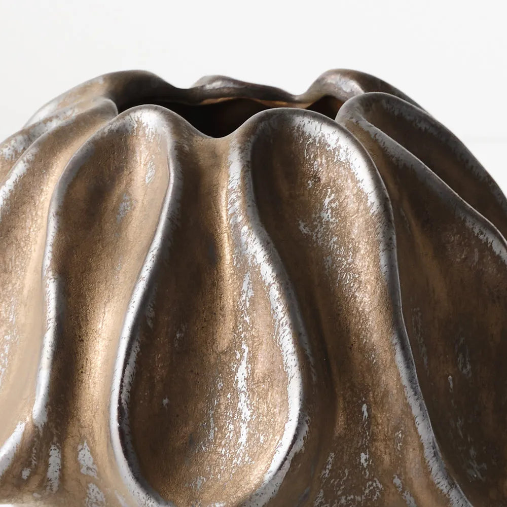 Nampula Vase - Copper (13cmh x 18cmd)