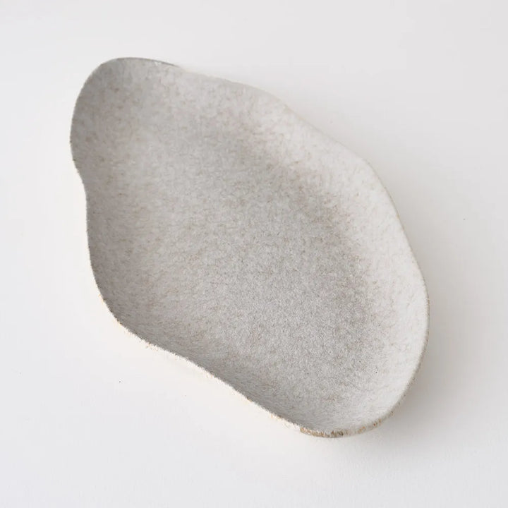 Scarletti Plate - Eggshell