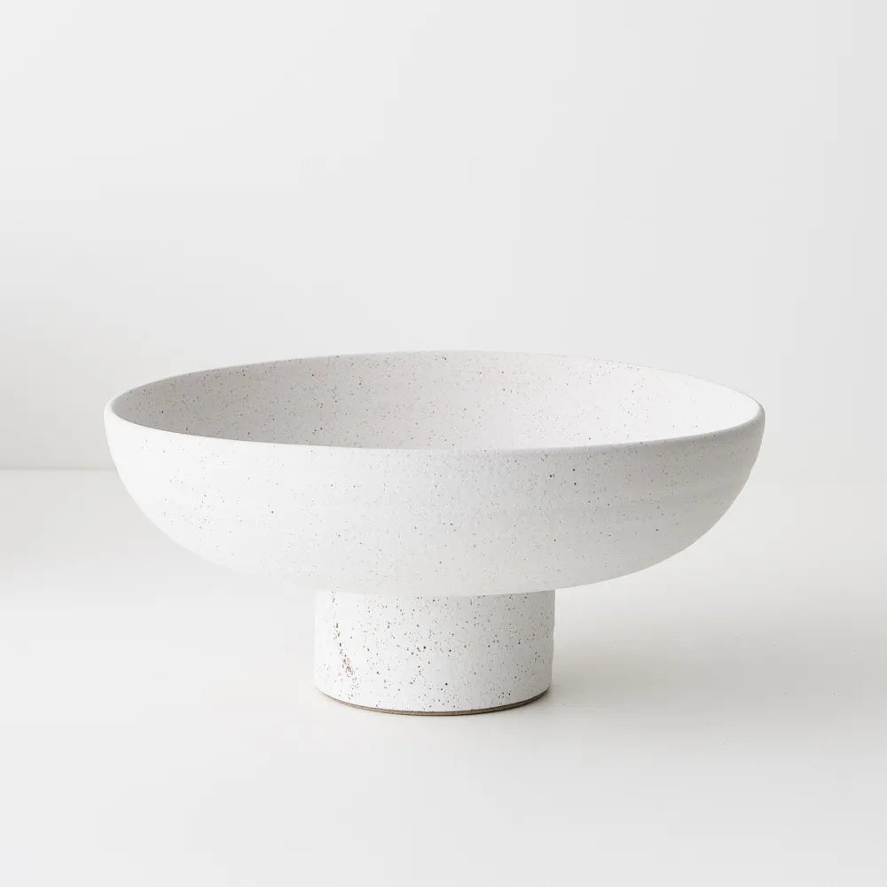 Kenji Bowl - White Sand 33x33x15cm