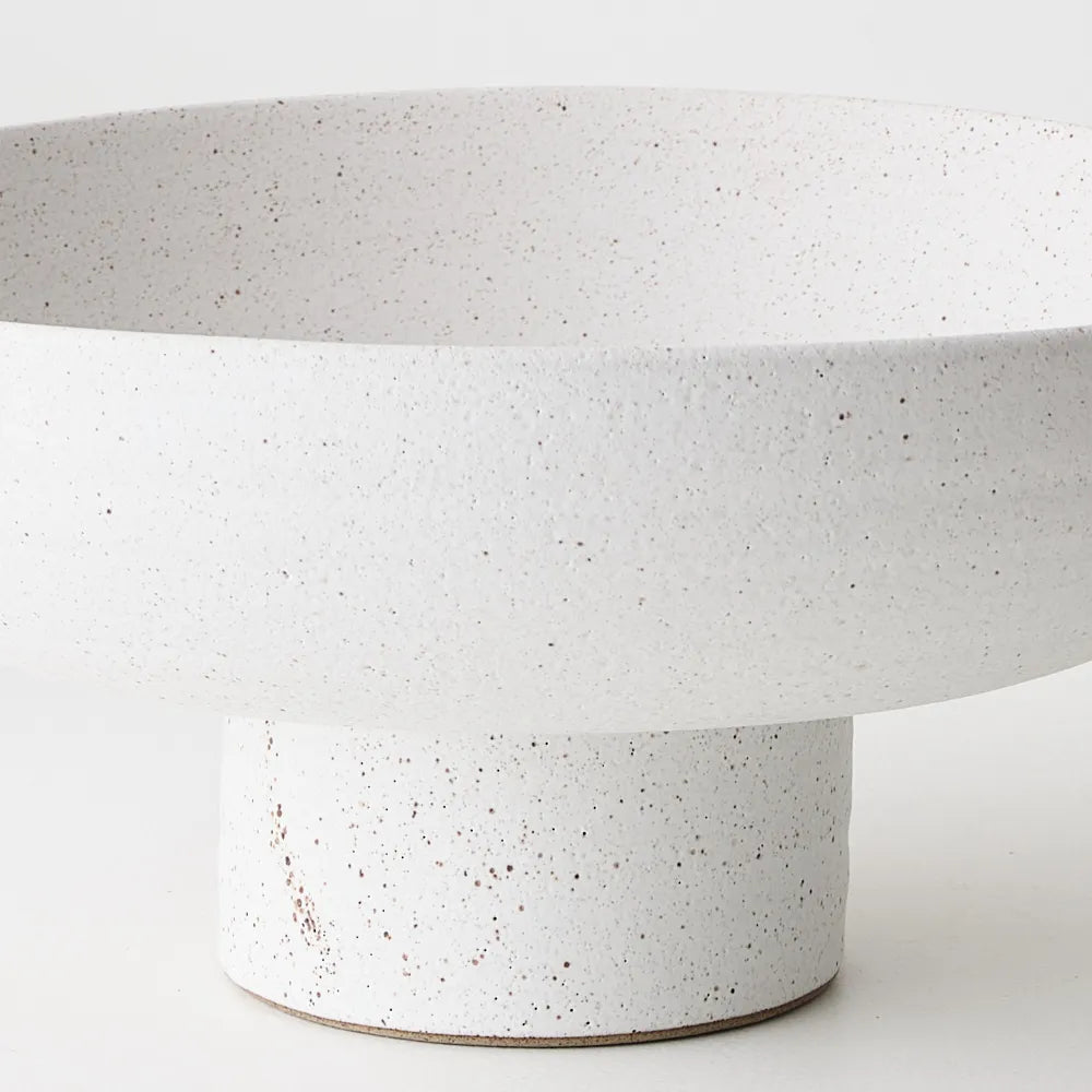 Kenji Bowl - White Sand 33x33x15cm