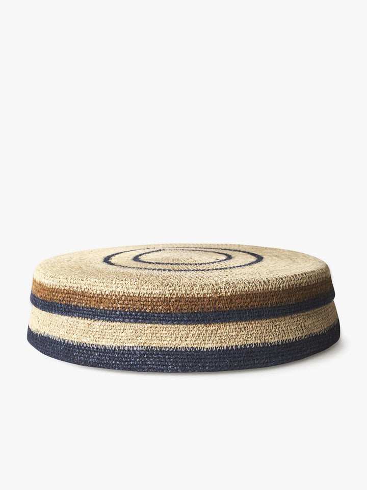 Sabine Indigo Woven Basket Trio - Set of 3