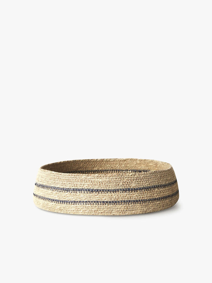 Sabine Indigo Woven Basket Trio - Set of 3
