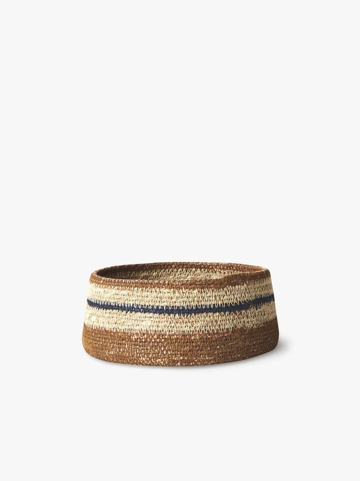 Sabine Indigo Woven Basket Trio - Set of 3