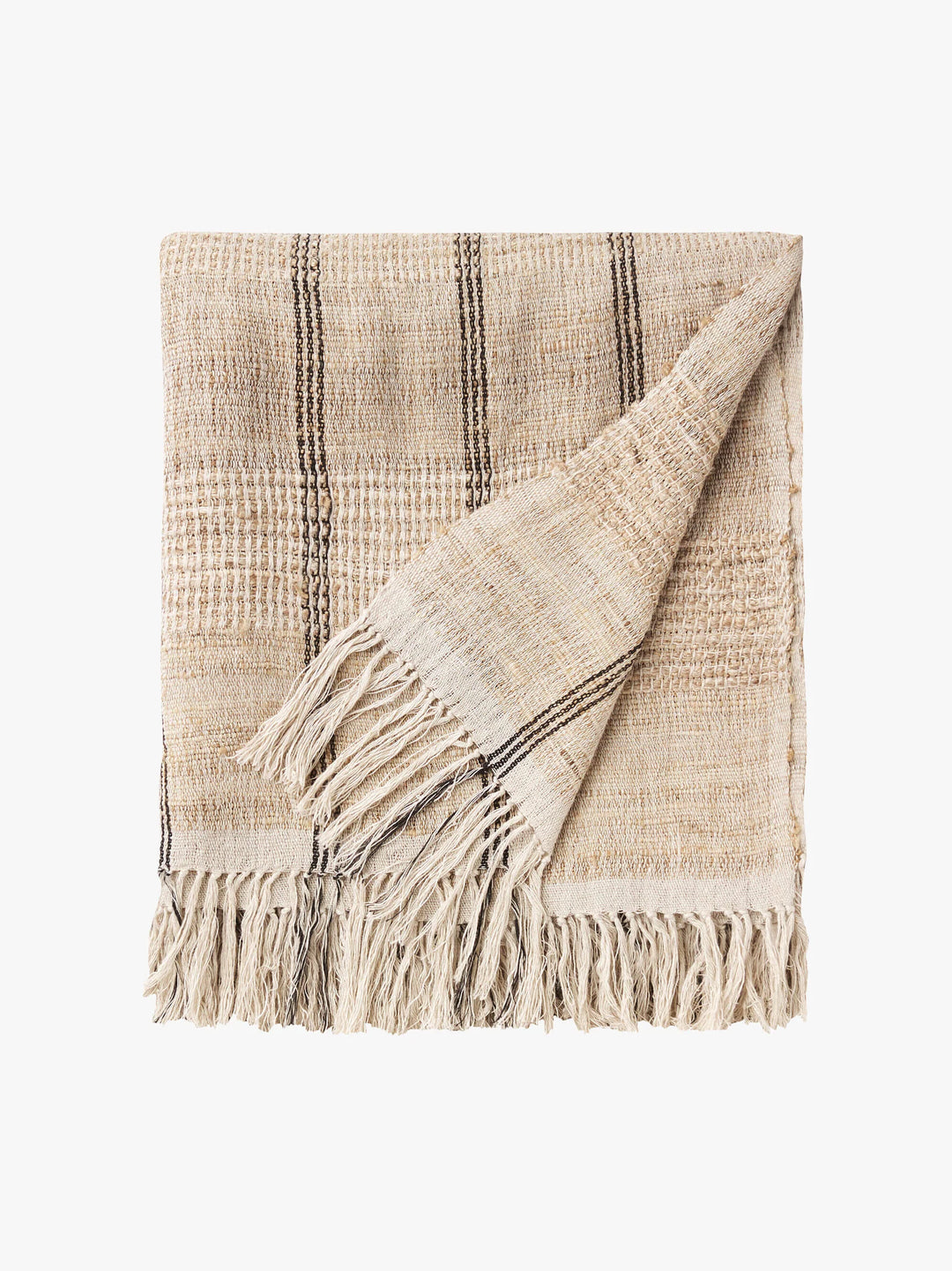 Husk Wool & Silk Throw 130 x 180cm