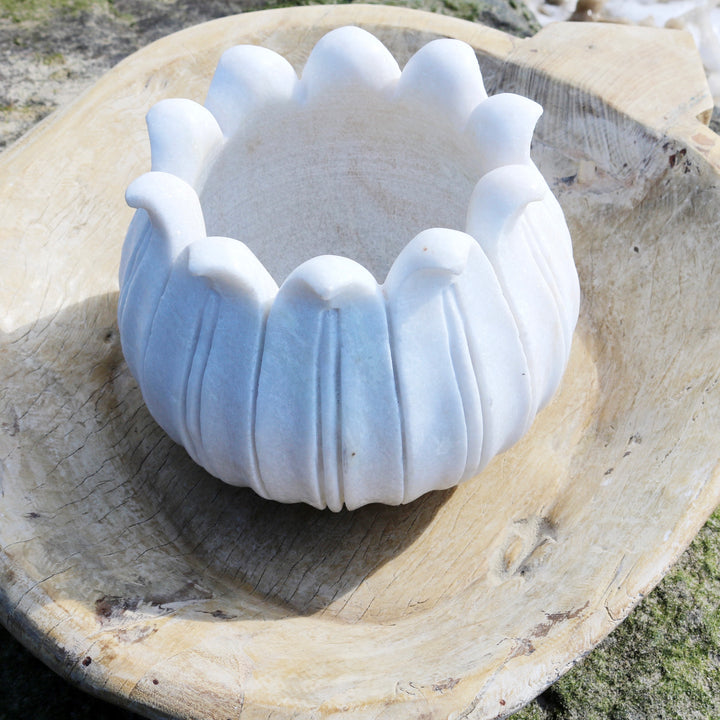 Lotus Marble Bowl